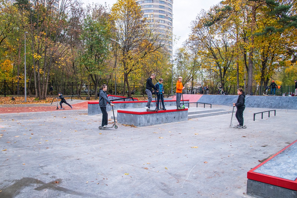 Новый спортивный кластер появился в московском парке «Покровское-Стрешнево»